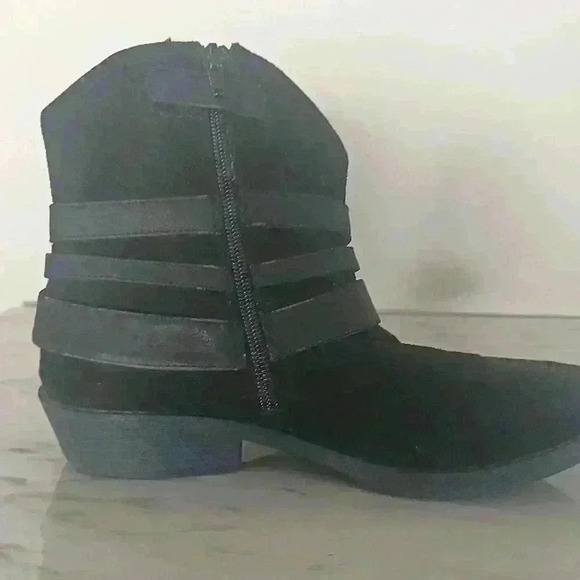 Sam Edelman Big Girl Black Boots Size 4 - Picture 4 of 10